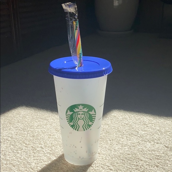 Starbucks confetti cup🎉🌈 - Picture 2 of 3